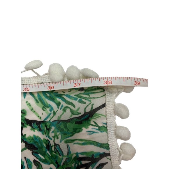 NEW Boohoo Women's Chiffon‎ Tie Waist Beach Sarong Palm Tassel NWT 38x40 - Picture 5 of 6